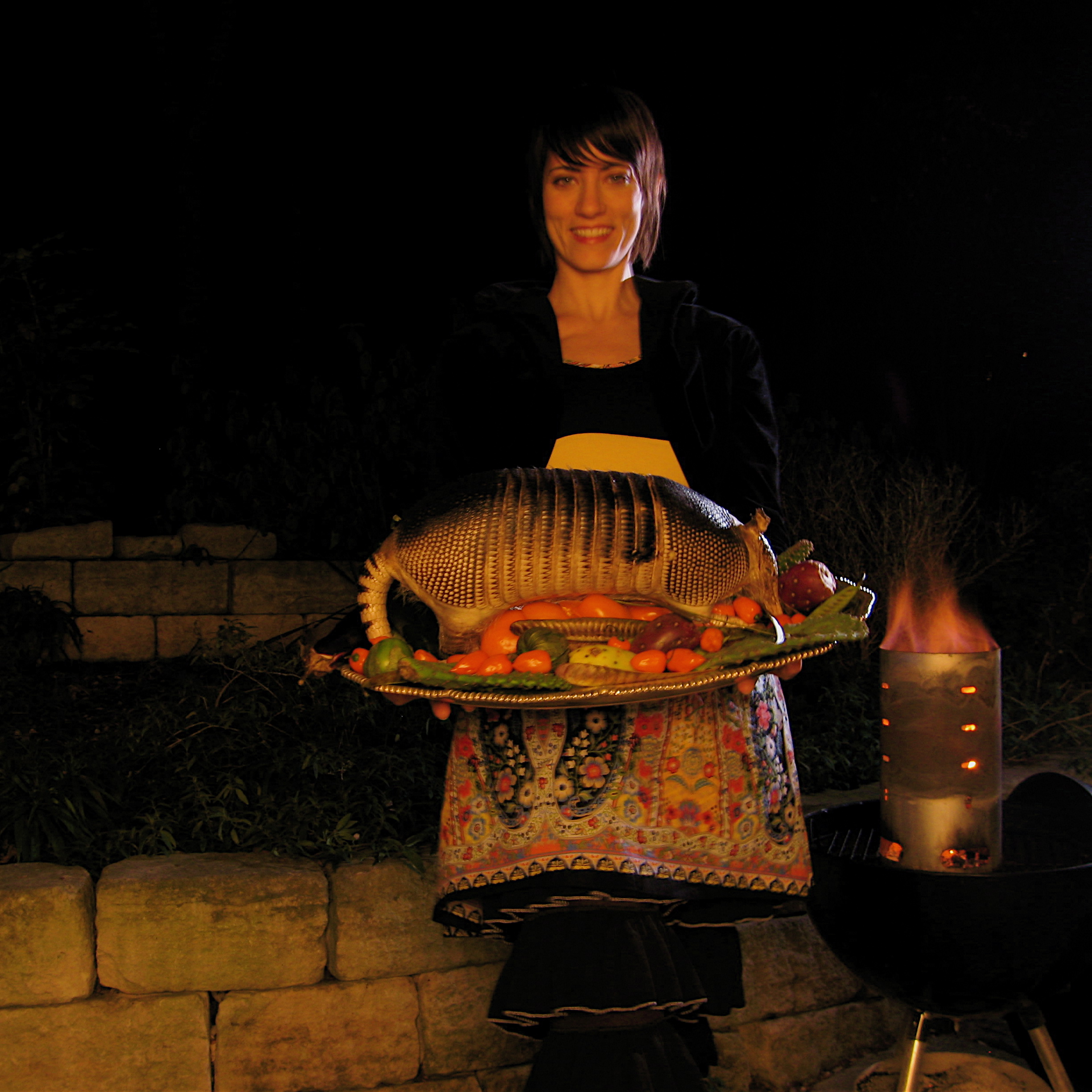 Terry Serves Armadillo